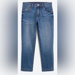 Size 10 Kut from the Kloth crop high rise Jean